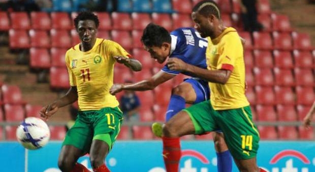 VIDEO: Cameroon ngược dòng ấn tượng trước Thái Lan (Giao hữu quốc tế)