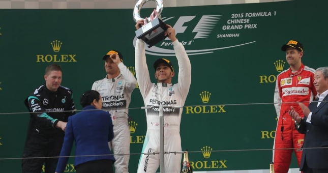 Kết quả đua xe F1 chặng 3 - Chinese Grand Prix 2015