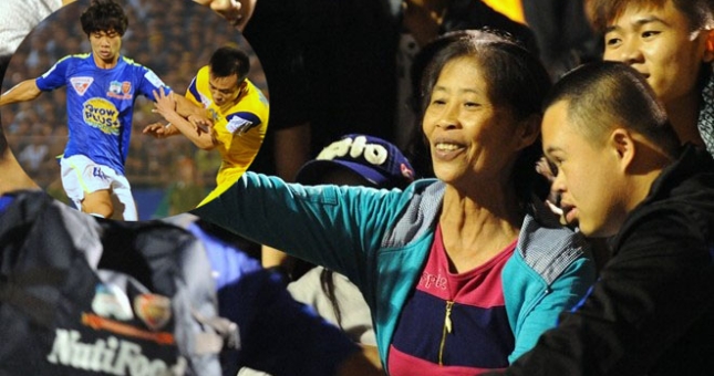 Mẹ Công Phượng vẫn hài lòng dù HAGL thua SLNA