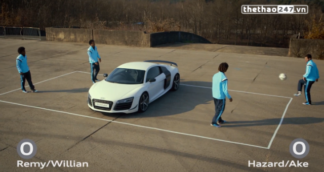 VIDEO: Màn so tài vô cùng hấp dẫn và thú vị của sao Chelsea