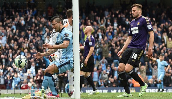 Video clip bàn thắng: Man City 2-0 West Ham (V33 Premier League)