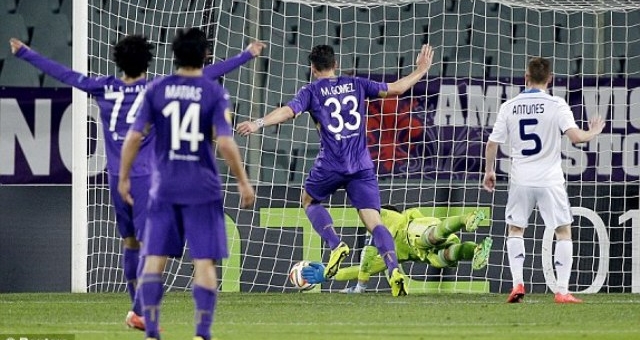Video clip bàn thắng: Fiorentina 2-0 Dynamo Kyiv (Tứ kết Europa League)