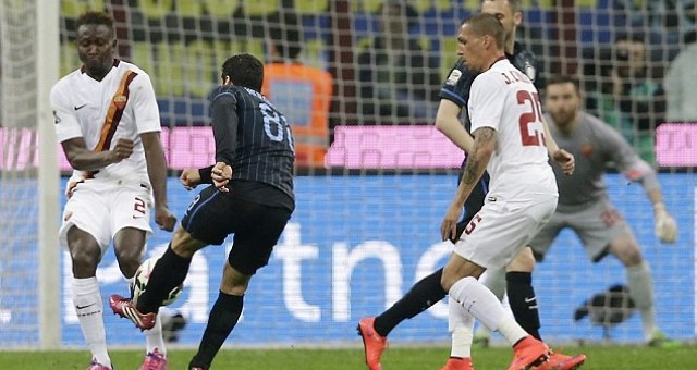 Video clip bàn thắng: Inter 2-1 AS Roma (VĐQG Italia 2014/15)