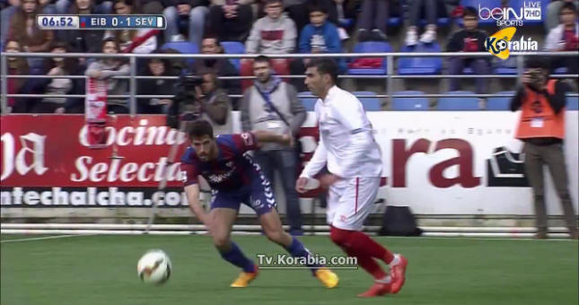 Video clip bàn thắng: Eibar 1-3 Sevilla (V34 La Liga)