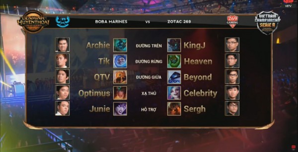 [VCS A] Tâm điểm ngày khai mạc BM vs 269