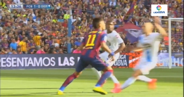 VIDEO: Pha đi bóng ngẫu hứng đậm chất Samba của Neymar