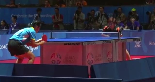 Video SEA Games 28: Trận thua khó tin của Mỹ Trang trước cây vợt Thái Lan