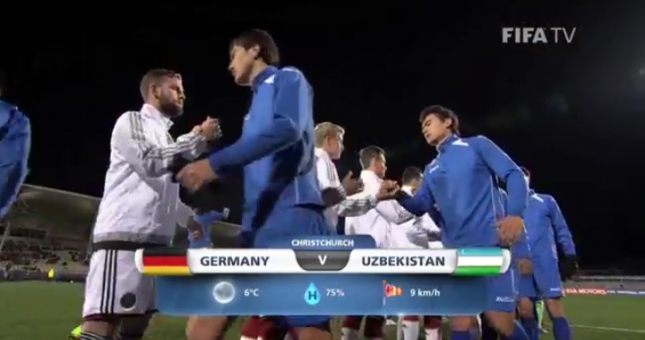 Video clip bàn thắng: U20 Germany 3-0 U20 Uzbekistan (U20 FIFA World Cup 2015)