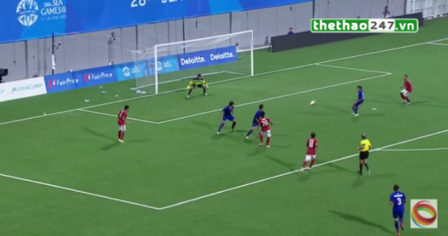 Video clip bàn thắng: U23 Indonesia 6-1 U23 Campuchia (SEA Games 28)