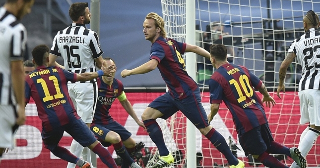 Rakitic lọt top cầu thủ ghi bàn nhanh nhất ở chung kết Champions League