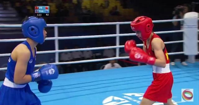 Video SEA Games 28: Bán kết Boxing hạng cân 48kg nữ - Lê Thị Ngọc Anh
