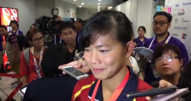 Video SEA Games 28: Những chia sẻ của Ánh Viên sau khi phá 7 kỷ lục SEA Games