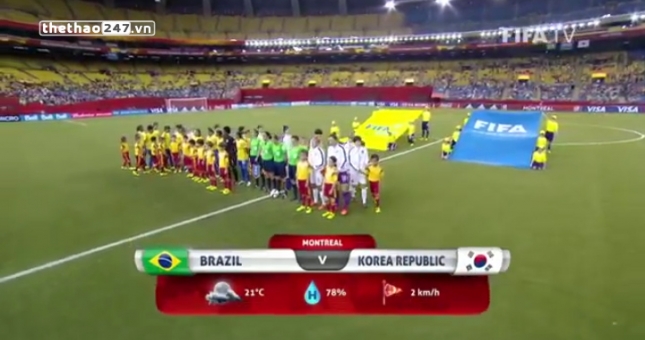 Video clip bàn thắng: Brazil 2-0 Korea (World Cup nữ 2015)