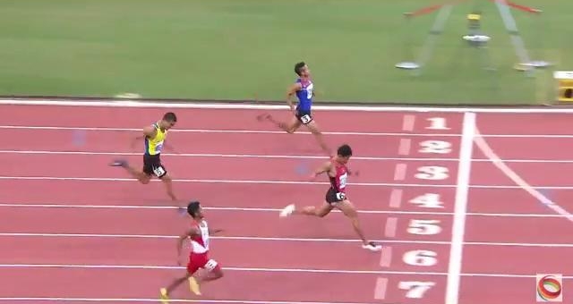 Video SEA Games 28: Vòng loại chạy 200m nam - Lê Trọng Hinh