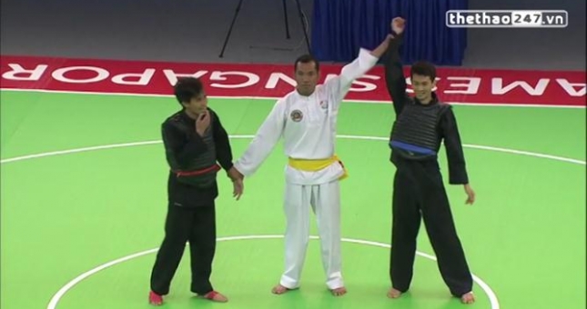 Video SEA Games 28: Diệp Ngọc Vũ Minh giành HCV Pencak Silat hạng cân 45-50kg