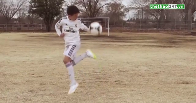 VIDEO: Cầu thủ nhí với giấc mơ đá bóng giỏi như Ronaldo