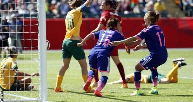 Video clip bàn thắng: Australia 0-1 Nhật Bản (Tứ kết World Cup bóng đá nữ 2015)