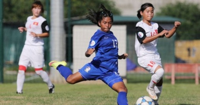 VIDEO: U14 nữ Việt Nam đánh bại Thái Lan ở chung kết giải châu Á 2015