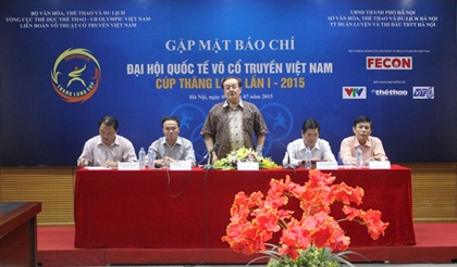 Đại hội Quốc tế Võ cổ truyền VN lớn nhất từ trước đến nay