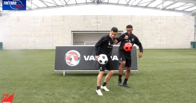 VIDEO: Màn so tài tâng bóng hài hước của các sao Liverpool
