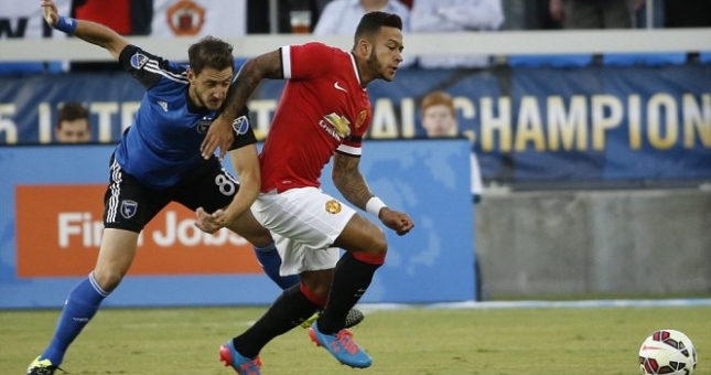 VIDEO: Màn trình diễn của Depay (Man Utd vs San Jose)