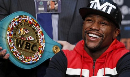 Mayweather chơi chiêu “hù dọa” đối thủ trước giờ thượng đài