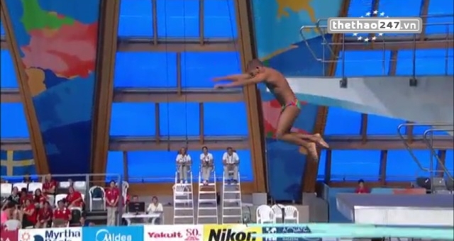 VIDEO: Thêm 1 pha nhảy cầu thảm họa ở giải vô địch bơi thế giới