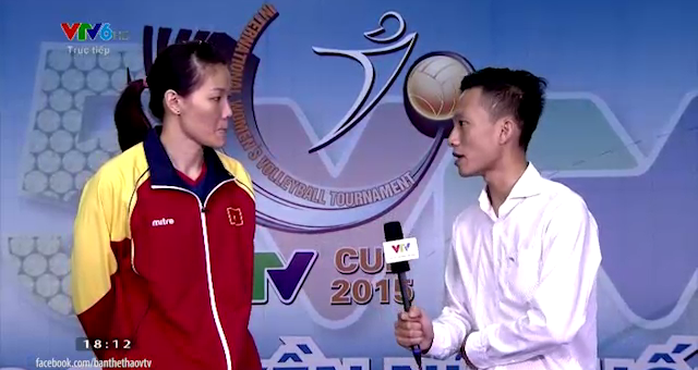VIDEO: Ngọc Hoa xin lỗi người hâm mộ sau thất bại ở VTV Cup 2015