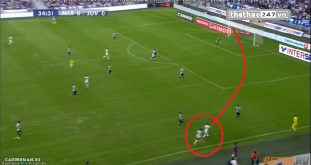 VIDEO: Cầu thủ Marseille lập siêu phẩm không tưởng vào lưới Juventus