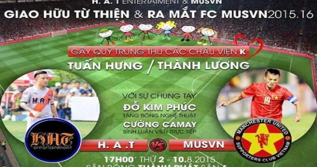 VIDEO: Tuấn Hưng đánh bại Thành Lương trong trận đấu gây quỹ từ thiện