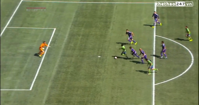 VIDEO: Obafemi Martins ghi bàn tuyệt đẹp hạ gục đội bóng của Kaka