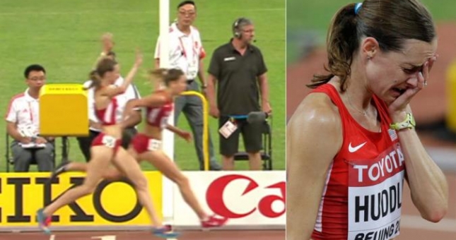 VIDEO: VĐV tuột huy chương vì ăn mừng quá sớm ở giải điền kinh thế giới