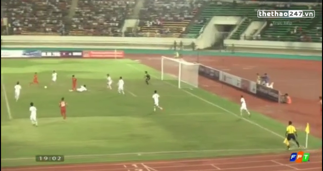 VIDEO: Bàn thắng thần tốc của U19 Việt Nam vào lưới U19 Lào