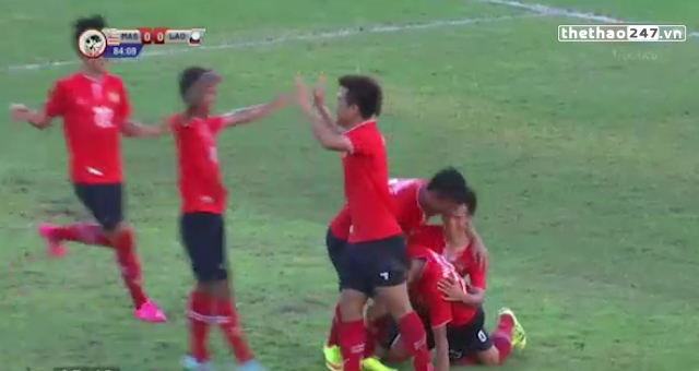 Video bàn thắng: U19 Lào 1-1 U19 Malaysia (Pen 3-2)