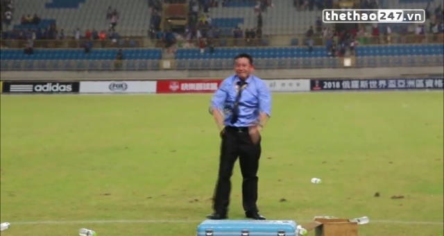 VIDEO: HLV Đài Loan nghẹn ngào sau trận thua Việt Nam ở vòng loại World Cup