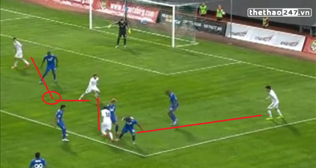 VIDEO: Màn phối hợp đánh gót siêu đẳng theo phong cách tiki taka