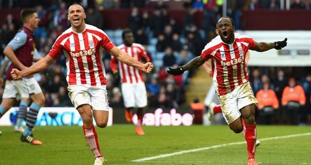 Video bàn thắng: Aston Villa 0-1 Stoke City (Vòng 8 Ngoại hạng Anh)