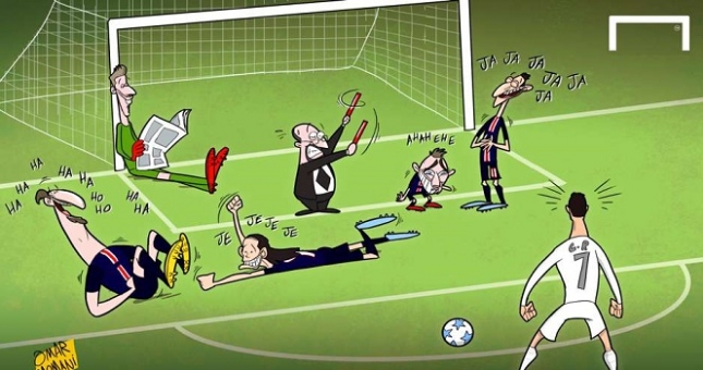 Omar Momani: CR7 khiến hàng thủ PSG cười 'rụng răng'