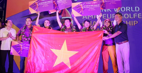 5 đại diện Việt Nam góp mặt tại VCK giải golf nghiệp dư Thế giới