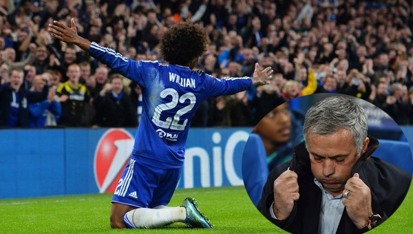 VIDEO: Siêu phẩm đá phạt giải cứu HLV Mourinho của Willian