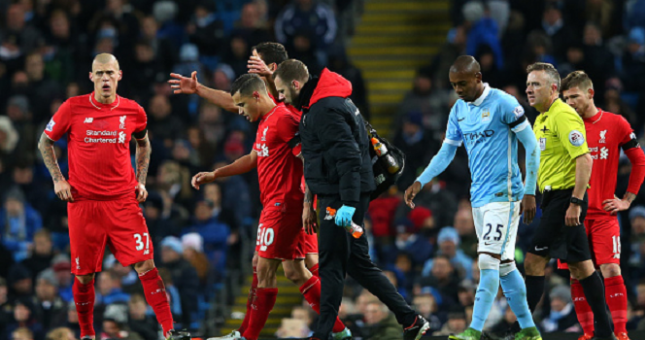 Coutinho chấn thương sau đại chiến gặp Man City