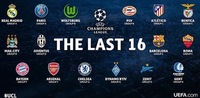 Hôm nay bốc thăm vòng 1/8 Champions League: Chờ đại chiến