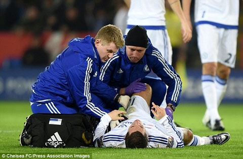 Tranh chấp với sao Barca, cầu thủ Trung Quốc gãy gập chân