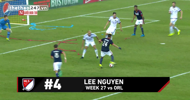 VIDEO: Lee Nguyễn lọt tốp 5 pha kiến tạo ấn tượng nhất MLS 2015