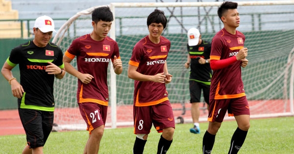 U23 Việt Nam giảm tải khối lượng tập luyện