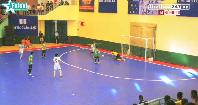VIDEO: Người nhện Mã Hoàng Phúc khuất phục Thái Sơn Nam ở Cúp Futsal Việt Nam