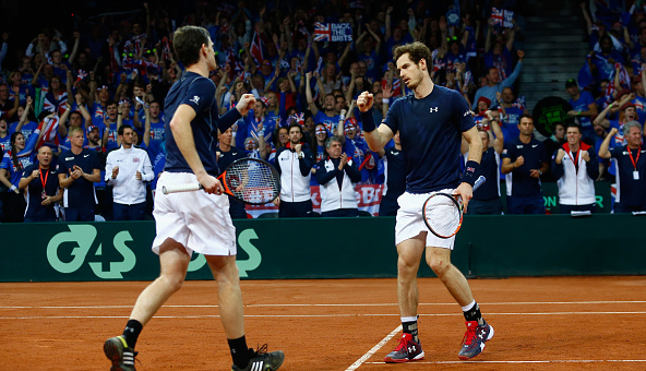 Davis Cup 2015: Anh em Murray giúp tuyển Anh tiệm cận chức vô địch
