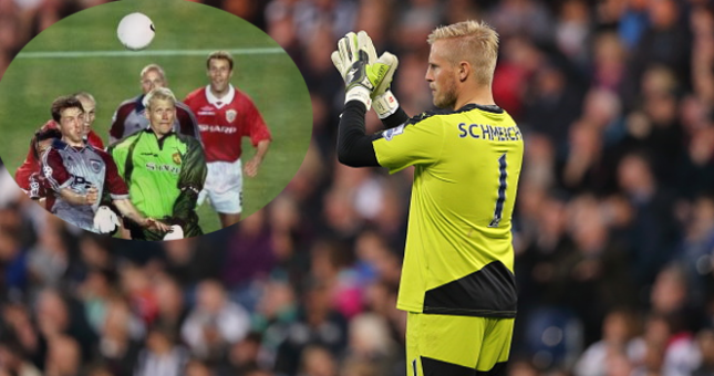 'Schmeichel con' suýt trả giá vì bắt chước cha