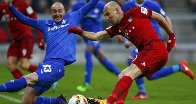 Video bàn thắng: Bayern Munich 3-1 Darmstadt (Vòng 22 - Bundesliga)