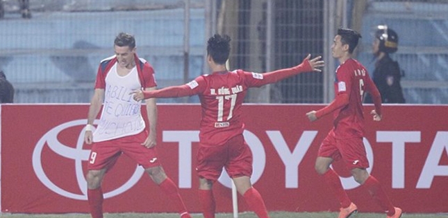 Hà Nội T&T thua trận thứ hai liên tiếp tại V-League 2016